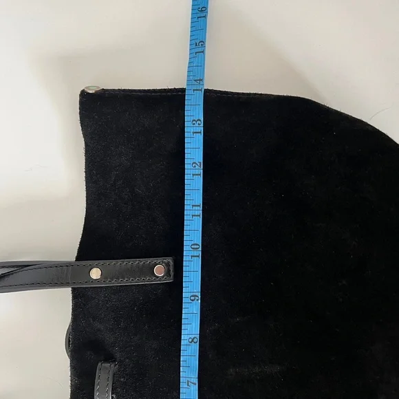 Tiffany & Co Reversible Black Suede/Leather Tote Bag (Small) - Picture 13 of 15